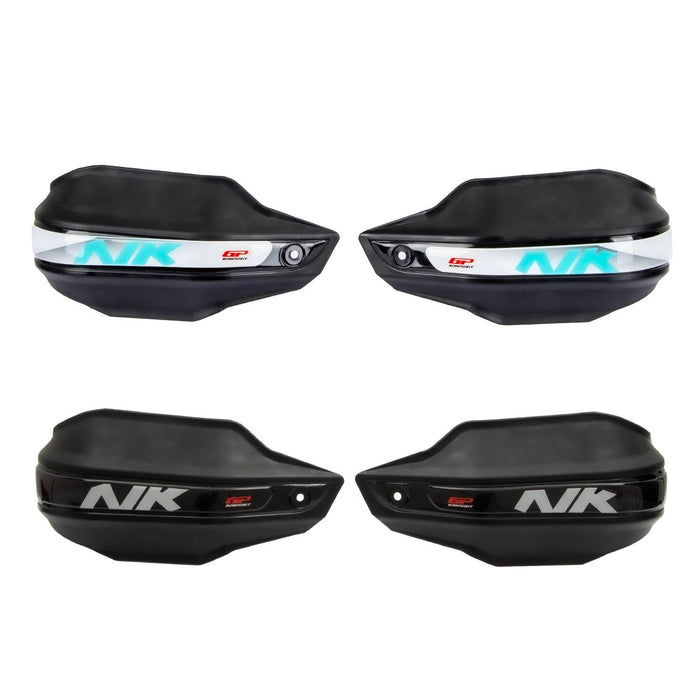 GP Kompozit Protège-mains en plastique noir compatible pour CFMOTO 250NK / 300NK 2018-2022