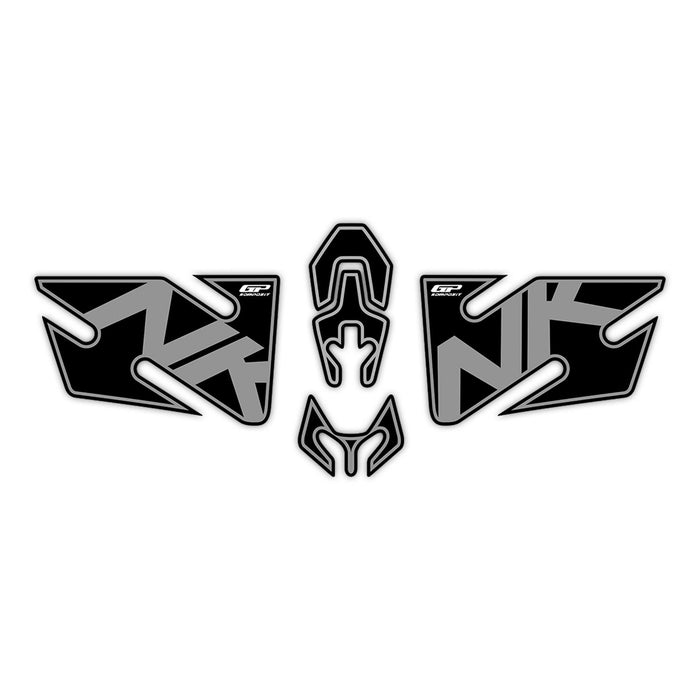 Protège-réservoir GP Kompozit noir compatible pour CFMOTO 250NK / 300NK 2018-2022