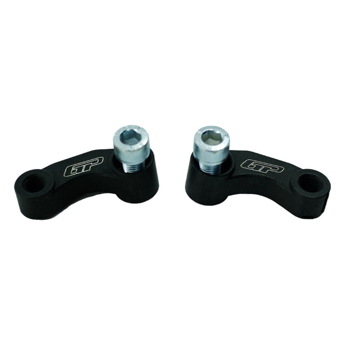 GP Kompozit Mirror Riser Extenders Black Compatible For CFMOTO 250NK / 300NK 2018-2025