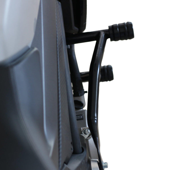 GP Kompozit Protector de barra de choque para motor, color negro, compatible con CFMOTO 250NK / 300NK 2018-2023