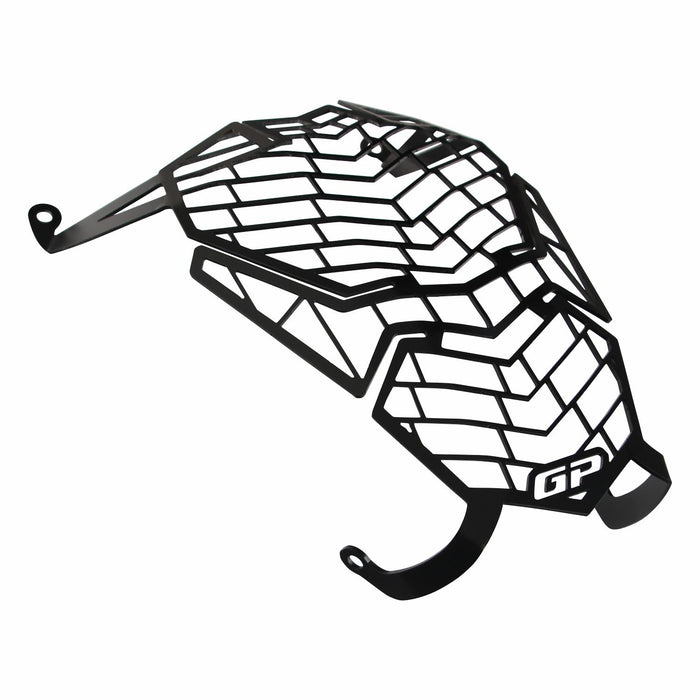 GP Kompozit Headlight Grille Guard Protector Black Compatible For CFMOTO 250NK / 300NK  2023-2025