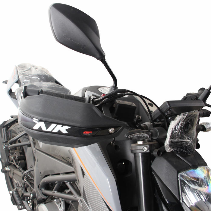 GP Kompozit Plastic Handguard Black Compatible For CFMOTO 250NK / 300NK  2023-2025