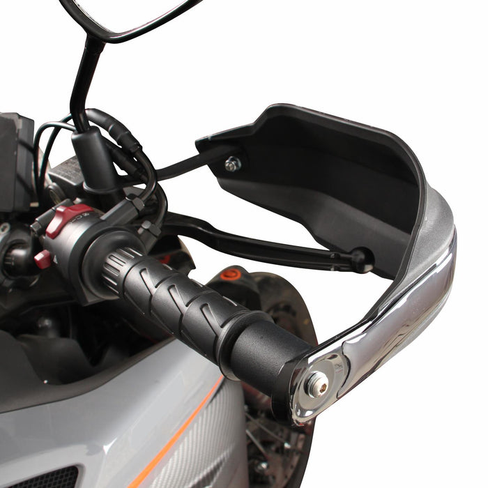 GP Kompozit Plastic Handguard Black Compatible For CFMOTO 250NK / 300NK  2023-2025