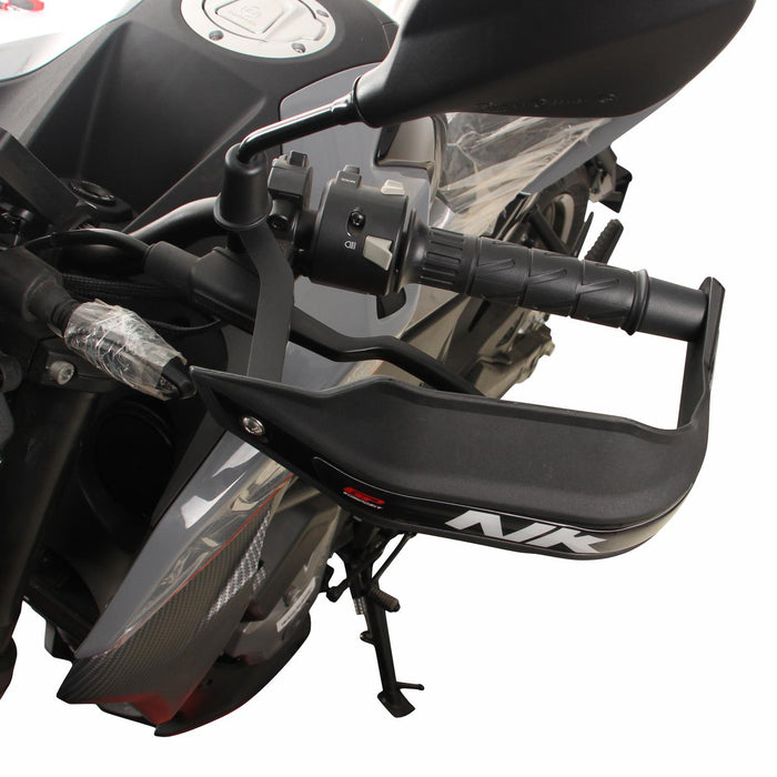 GP Kompozit Plastic Handguard Black Compatible For CFMOTO 250NK / 300NK  2023-2025