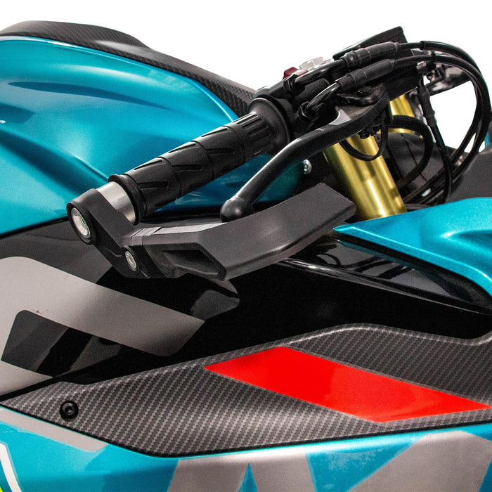 GP Kompozit Handguard Brush Bar Black Compatible For CFMOTO 250SR / 300SR  2020-2024