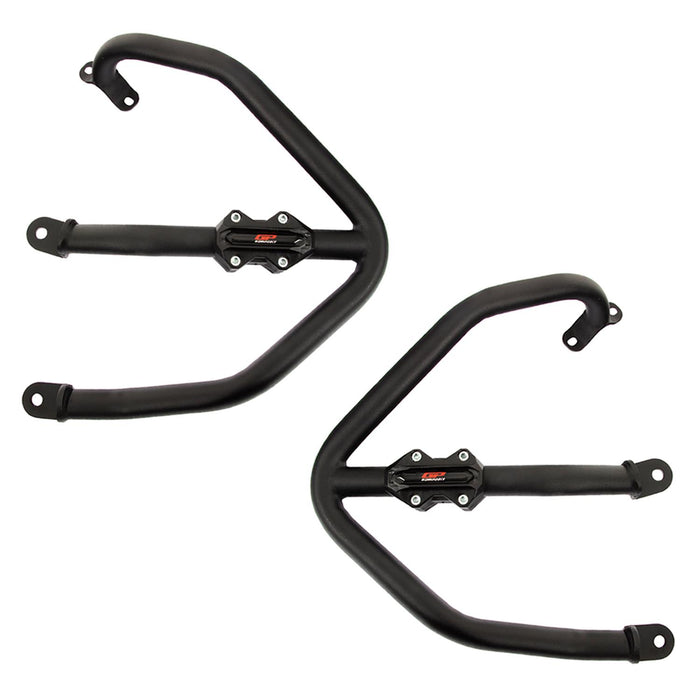 GP Kompozit Protection de barre de protection de moteur noire compatible pour CFMOTO 250SR / 300SR 2020-2023