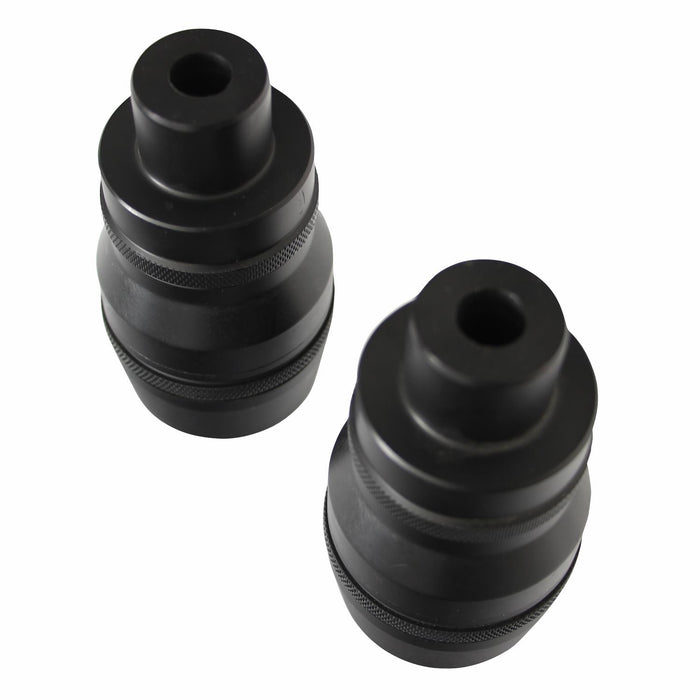 GP Kompozit Curseur de cadre de crash moteur noir compatible pour CFMOTO 700CL-X 2022-2023