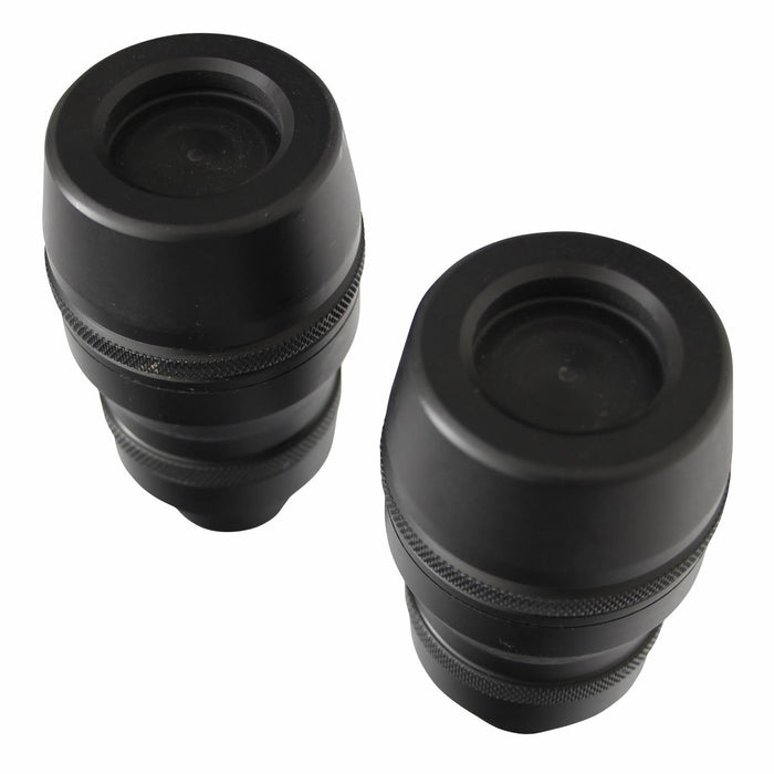 GP Kompozit Curseur de cadre de crash moteur noir compatible pour CFMOTO 700CL-X 2022-2023