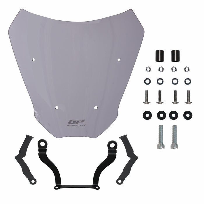 GP Kompozit Windshield Windscreen Smoked Compatible For CFMOTO 700CL-X  2022-2023