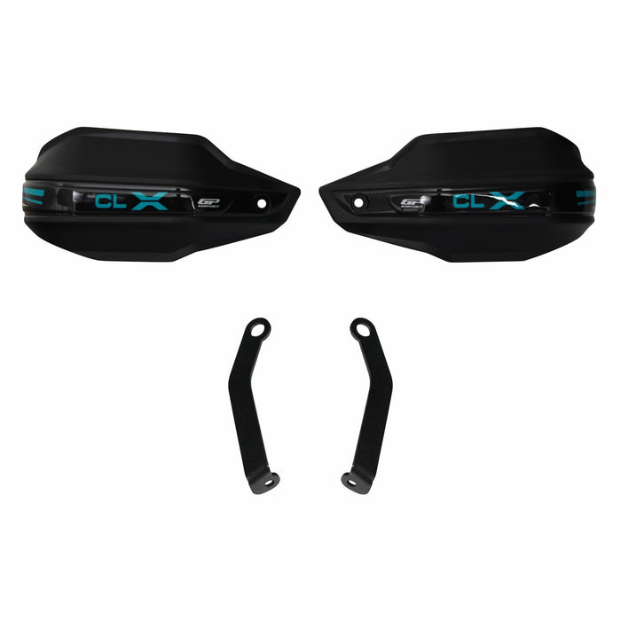 GP Kompozit Protège-mains en plastique noir compatible pour CFMOTO 700CL-X 2022-2023