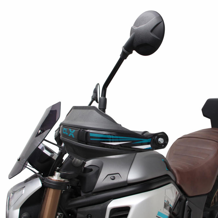 GP Kompozit Protège-mains en plastique noir compatible pour CFMOTO 700CL-X 2022-2023