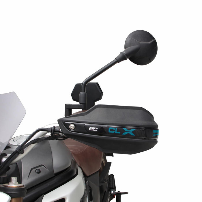 GP Kompozit Protège-mains en plastique noir compatible pour CFMOTO 700CL-X 2022-2023