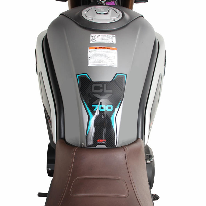 GP Kompozit Tank Pad Set Turquoise Compatible For CFMOTO 700CL-X  2022-2023