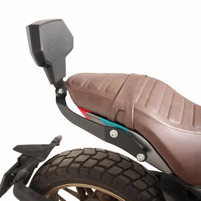 GP Kompozit Backrest Sissy Bar Black Compatible For CFMOTO 700CL-X  2022-2024
