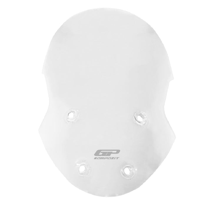GP Kompozit Pare-brise transparent compatible pour Ducati Diavel 1260 S 2019-2020