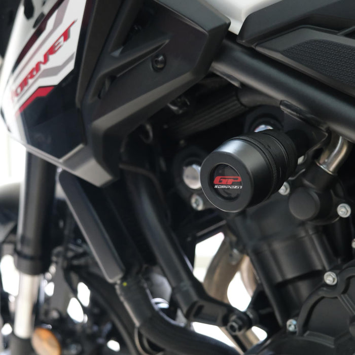 GP Kompozit Engine Crash Frame Sliders Black Compatible For Honda CB500 Hornet 2025