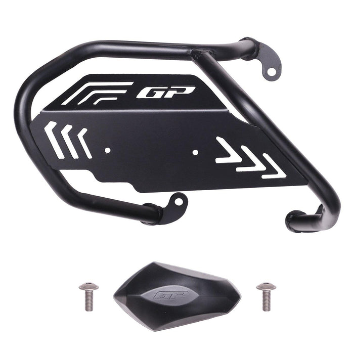 GP Kompozit Exhaust Guard Crash Bar Black Compatible For Honda Forza 250 / Forza 350 / NSS350 2025