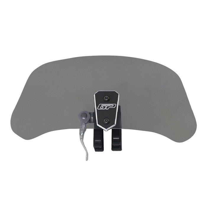 GP Kompozit para GP100 Universal ajustable parabrisas extensión Spoiler Deflector ahumado