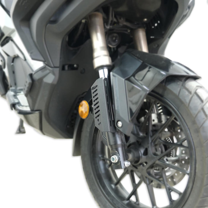 GP Kompozit Front Shock Cover Black Compatible For Honda ADV350  2022-2025