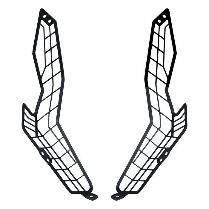 GP Kompozit Headlight Grille Guard Protector Black Compatible For Honda ADV350  2022-2025