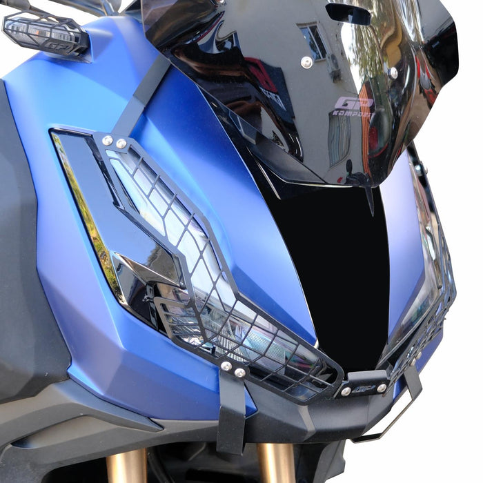 GP Kompozit Headlight Grille Guard Protector Black Compatible For Honda ADV350  2022-2025