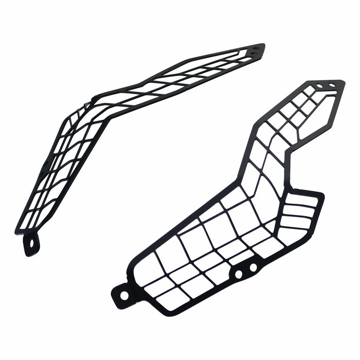 GP Kompozit Headlight Grille Guard Protector Black Compatible For Honda ADV350  2022-2025