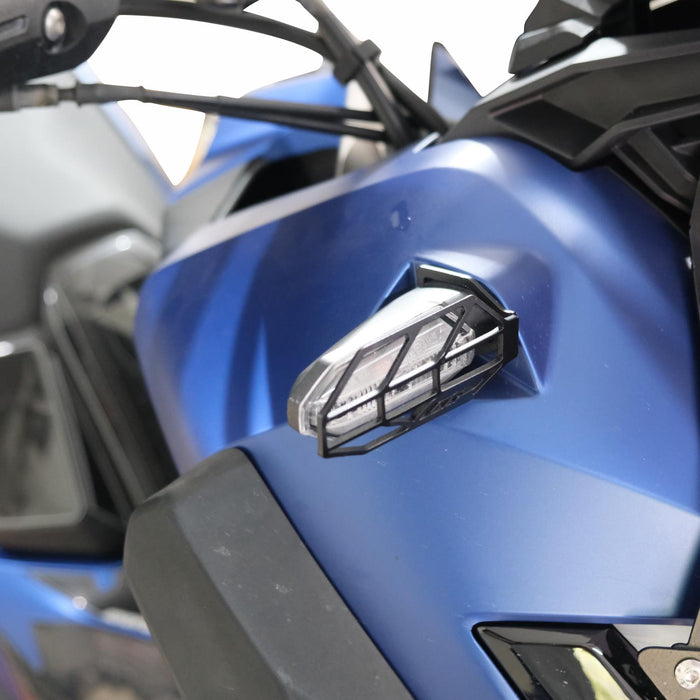 GP Kompozit Turn Signal Light Grille Cover Protector Black Compatible For Honda ADV350  2022-2025