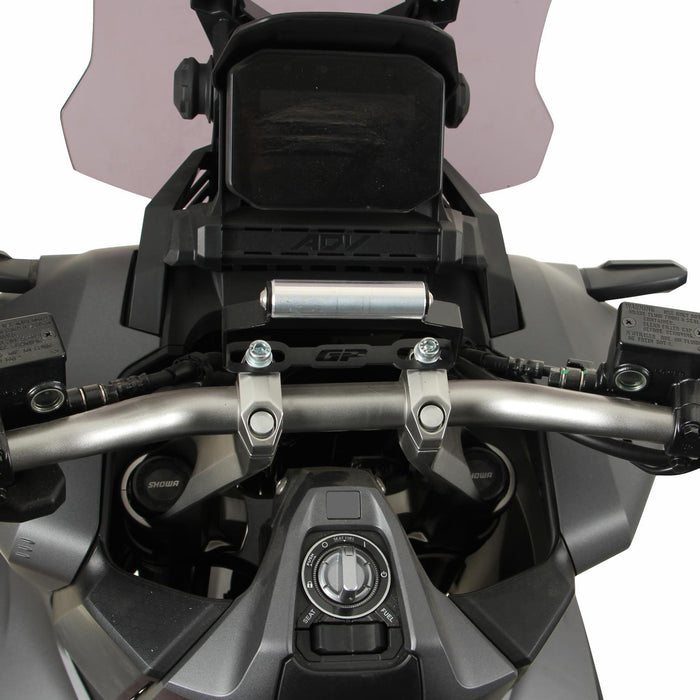 GP Kompozit Phone / Navigation / GPS Holder Bracket Black Compatible For Honda ADV350 2022-2025