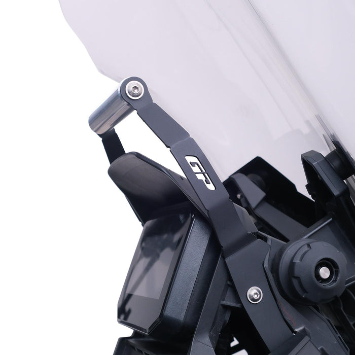 GP Kompozit Phone / Navigation / GPS Holder Bracket Black Compatible For Honda ADV350 2022-2024