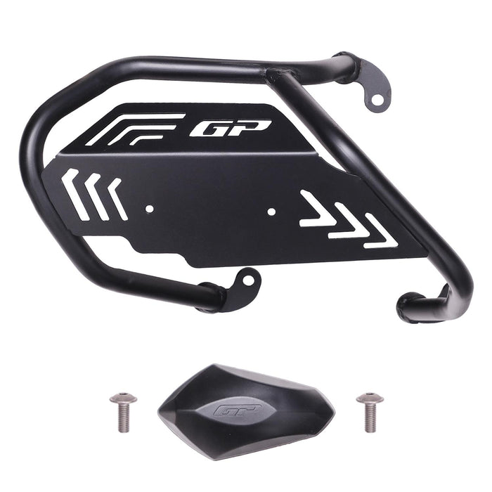 GP Kompozit Exhaust Guard Crash Bar Black Compatible For Honda ADV350  2025