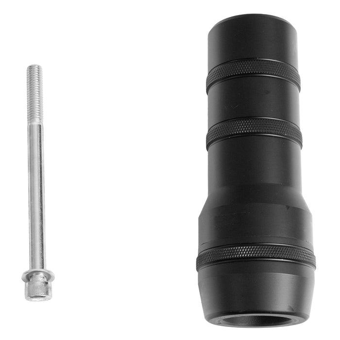 GP Kompozit Exhaust Crash Frame Slider Black Compatible For Honda Africa Twin CRF1000L  2016-2019