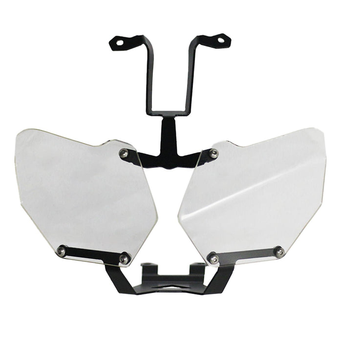 GP Kompozit Headlight Guard Protector Clear Compatible For Honda Africa Twin CRF1000L 2016-2019