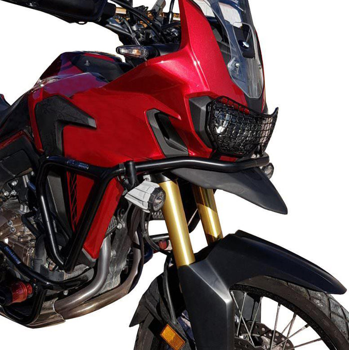 GP Kompozit Front Wheel Fairing Extension Black Compatible For Honda Africa Twin CRF1000L  2016-2019