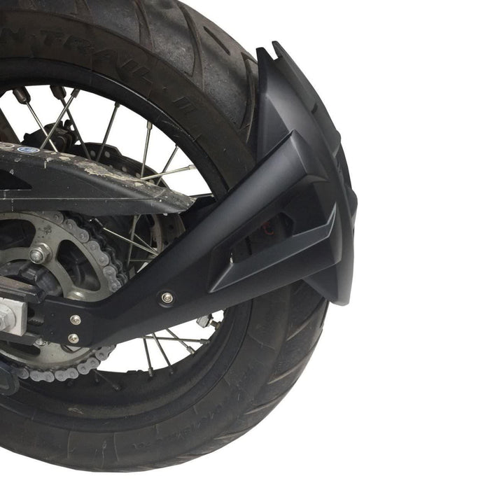 GP Kompozit Rear Wheel Fender Hugger Splash Guard Black Compatible For Honda Africa Twin CRF1000L / CRF1100L  2016-2023