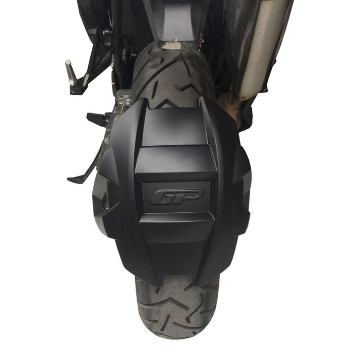 GP Kompozit Rear Wheel Fender Hugger Splash Guard Black Compatible For Honda Africa Twin CRF1000L / CRF1100L  2016-2023