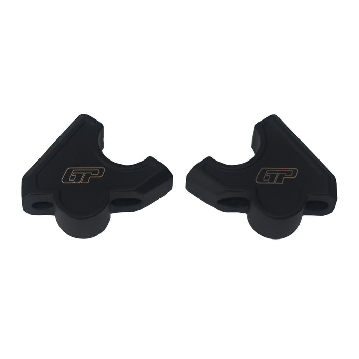 GP Kompozit Handlebar Riser Black Compatible For Honda Africa Twin CRF1000L / CRF1100L 2016-2024