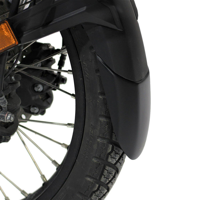 GP Kompozit Front Fender Extender Black Compatible For Honda Africa Twin CRF1000L / CRF1100L L1  2016-2023