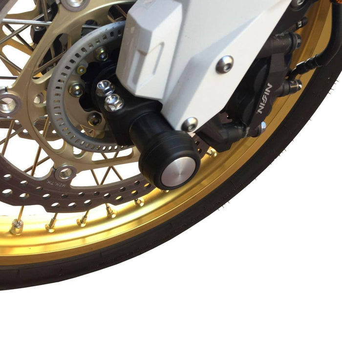 GP Kompozit Axle Guard Crash Wheel Frame Slider Set Compatible For Honda Africa Twin CRF1000L / CRF1100L L1 / L2 / L4  2016-2023