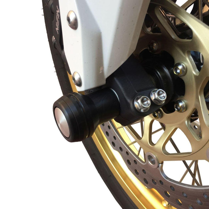 GP Kompozit Axle Guard Crash Wheel Frame Slider Set Compatible For Honda Africa Twin CRF1000L / CRF1100L L1 / L2 / L4  2016-2023