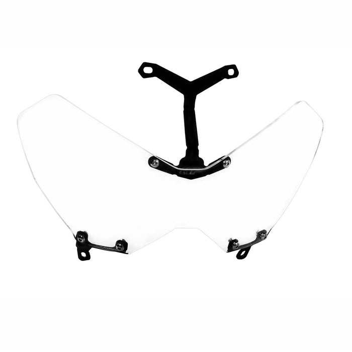 GP Kompozit Protector de faro transparente compatible con Honda Africa Twin CRF1100L L1 2020-2023