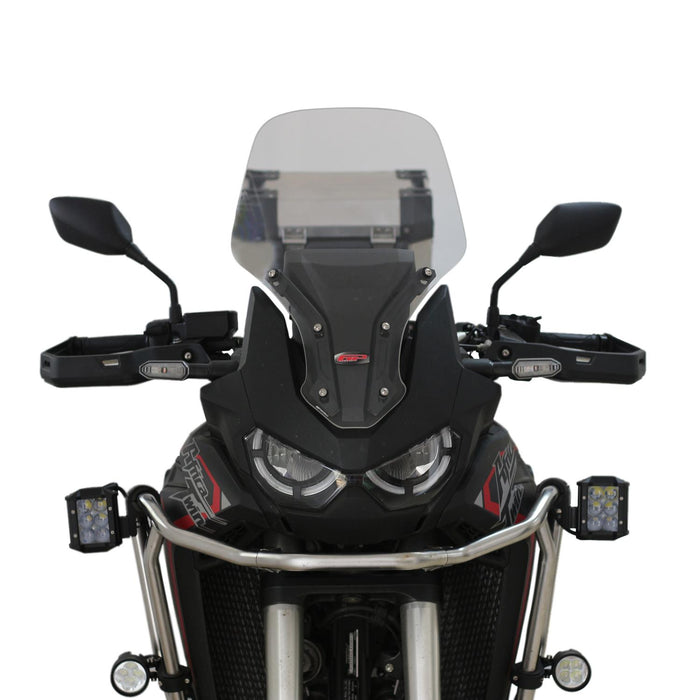 GP Kompozit Pare-brise transparent compatible pour Honda Africa Twin CRF1100L L1 2020-2023