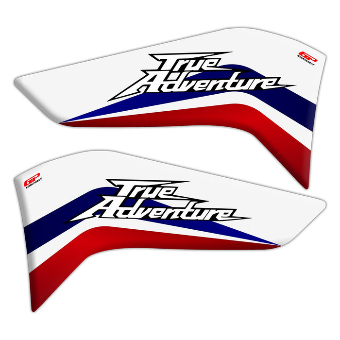GP Kompozit Tank Pad Set White Compatible For Honda Africa Twin CRF1100L L1  2020-2023