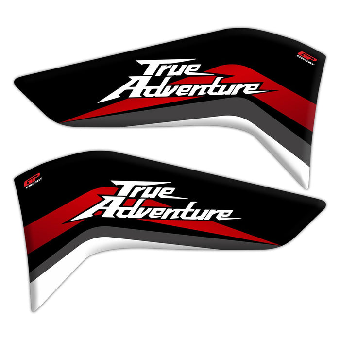 GP Kompozit Tank Pad Set Red Compatible For Honda Africa Twin CRF1100L L1  2020-2023