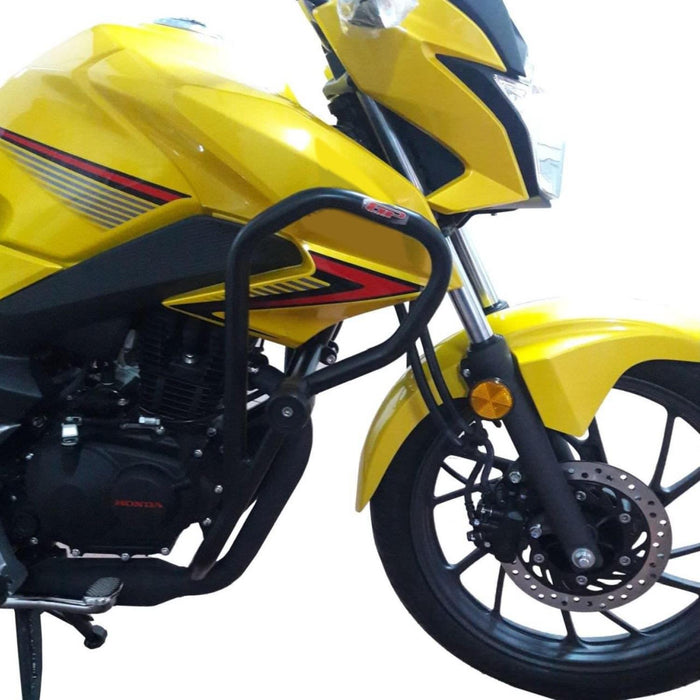 GP Kompozit Engine Protector Crash Bars Black Compatible For Honda CB125F  2018-2020
