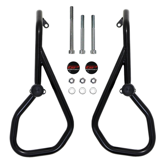 GP Kompozit Engine Protector Crash Bars Black Compatible For Honda CB125F  2018-2020