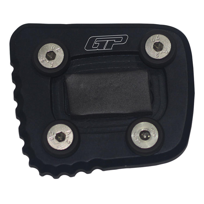 GP Kompozit Kickstand Side Stand Plate Pad Black Compatible For Honda CB125R / CB250R / CB300R 2018-2024