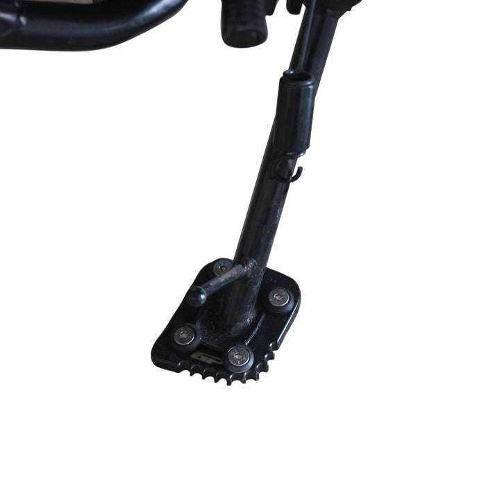 GP Kompozit Kickstand Side Stand Plate Pad Black Compatible For Honda CB125R / CB250R / CB300R  2018-2024