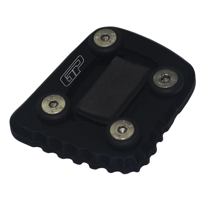 GP Kompozit Kickstand Side Stand Plate Pad Black Compatible For Honda CB125R / CB250R / CB300R  2018-2024