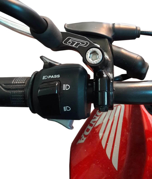 GP Kompozit Mirror Riser Extenders Black Compatible For Honda CB125R / CB250R / CB300R  2018-2024