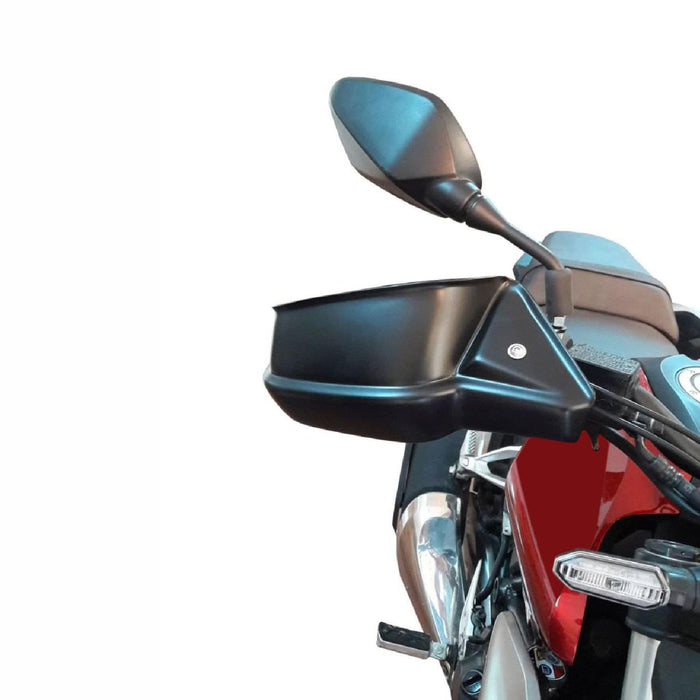 GP Kompozit Handguard Black Compatible For Honda CB125R / CB250R / CB300R  2018-2024